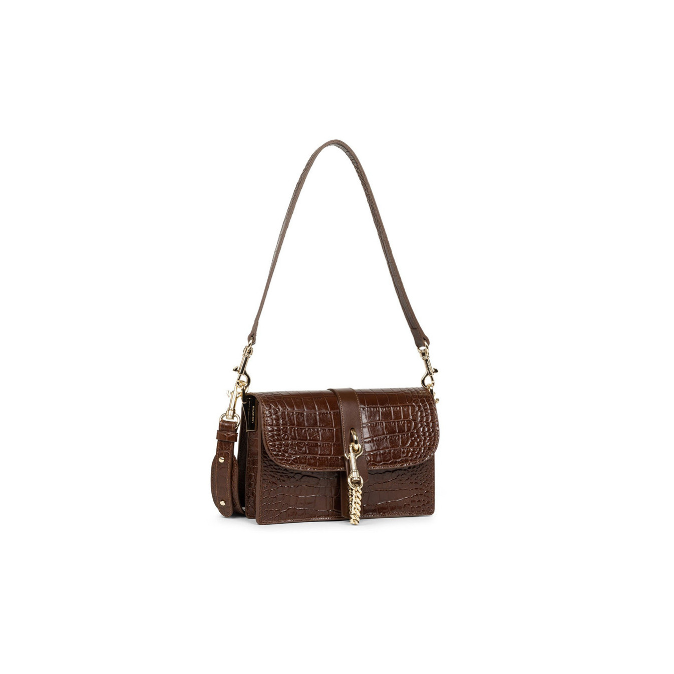 Lancaster Jodie Trotter Bag Made in France 422-28 Brown