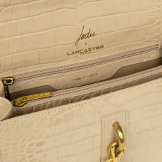 Lancaster Jodie Trotter Bag Made in France 422-28 Beige Gold
