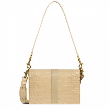 Lancaster Jodie Trotter Bag Made in France 422-28 Beige Gold
