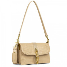 Lancaster Jodie Trotter Bag Made in France 422-28 Beige Gold