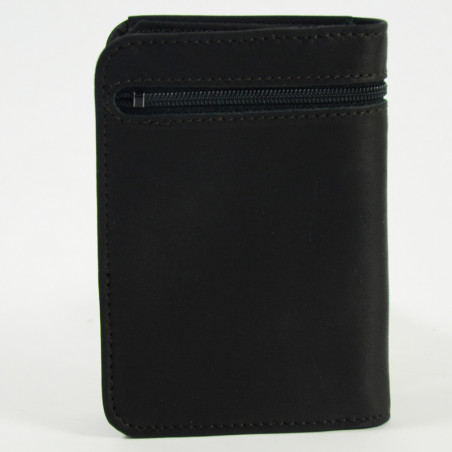 Fourès Workshops Baroudeur European Wallet F9234 Black