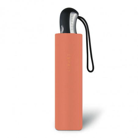 Esprit Folding Umbrella Easymatic 3-section Light Apricot Brandy