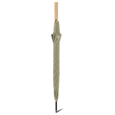 Happy Rain Earth Long Automatic Umbrella Olive Gray