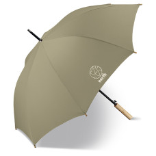 Happy Rain Earth Long Automatic Umbrella Olive Gray