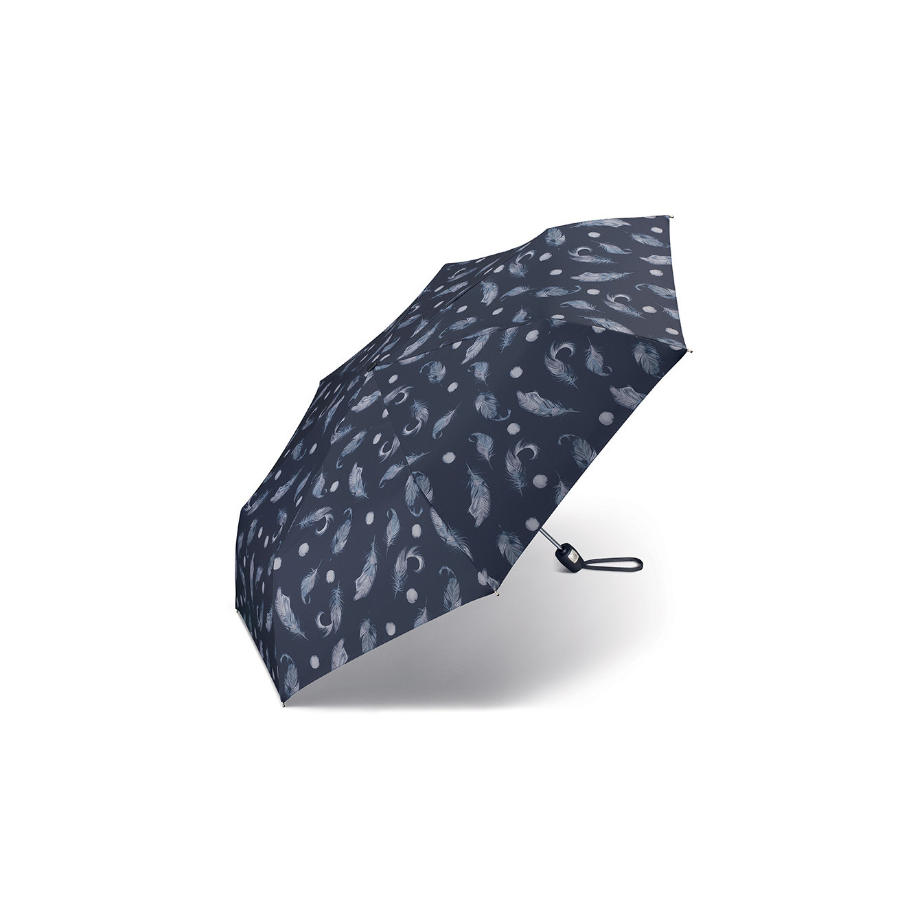 Pierre Cardin Parapluie Pliant Easymatic Slimline La Plume Allover