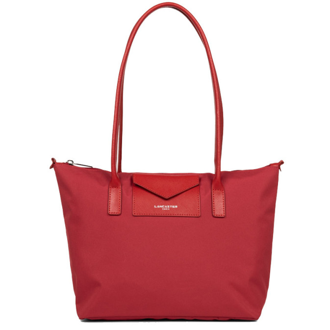 Lancaster Smart Kba Tote Bag Shoulder Bag 516-30 Red