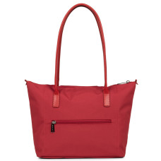 Lancaster Smart Kba Tote Shoulder Bag 516-30 Red