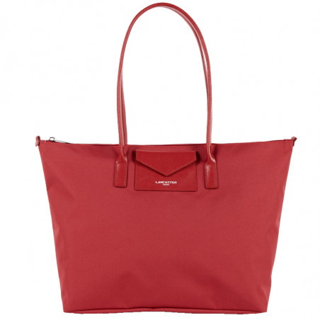 Lancaster Smart Kba Grand Sac Cabas Porté Épaule 516-31 Red