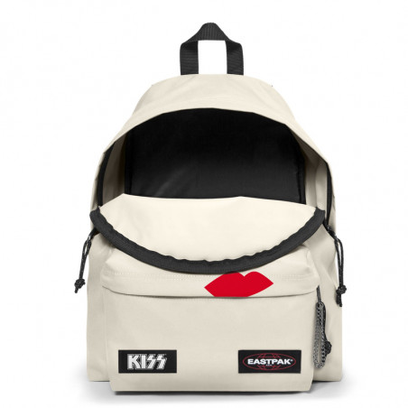 Eastpak Padded Pak'r Rock Ser Backpack Q84 Kiss White