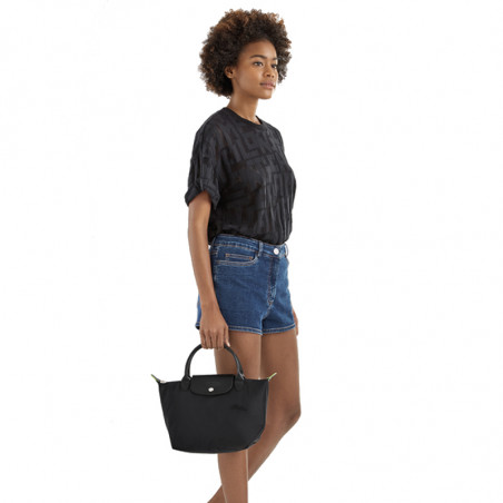 Longchamp Le Pliage Green Handbag S Black