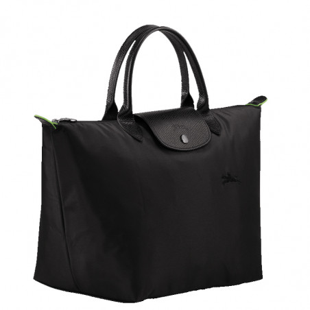 Longchamp Le Pliage Green Sac À Main M Noir coté