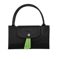 Longchamp Le Pliage Green Sac À Main M Noir plié