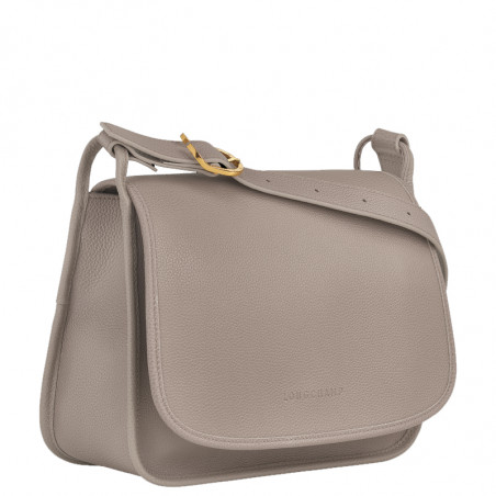 Longchamp Le Foulonné Crossbody Bag L Tourterelle