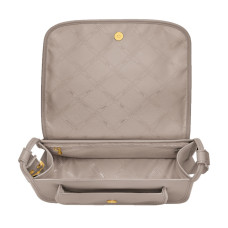 Longchamp Le Foulonné Sac Porté Travers L Tourterelle ouvert