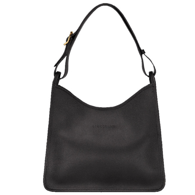 Longchamp Le Foulonné Shoulder Bag Black