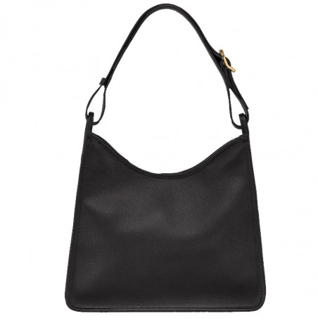 Longchamp Le Foulonné Shoulder Bag Black
