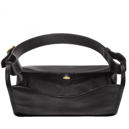 Longchamp Le Foulonné Shoulder Bag Black