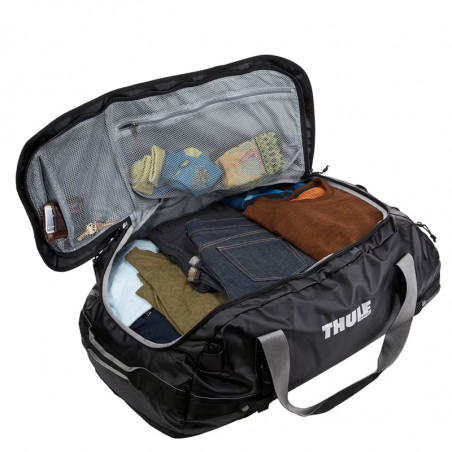 Thule Chasm Sac De Voyage 70 L Black ouvert