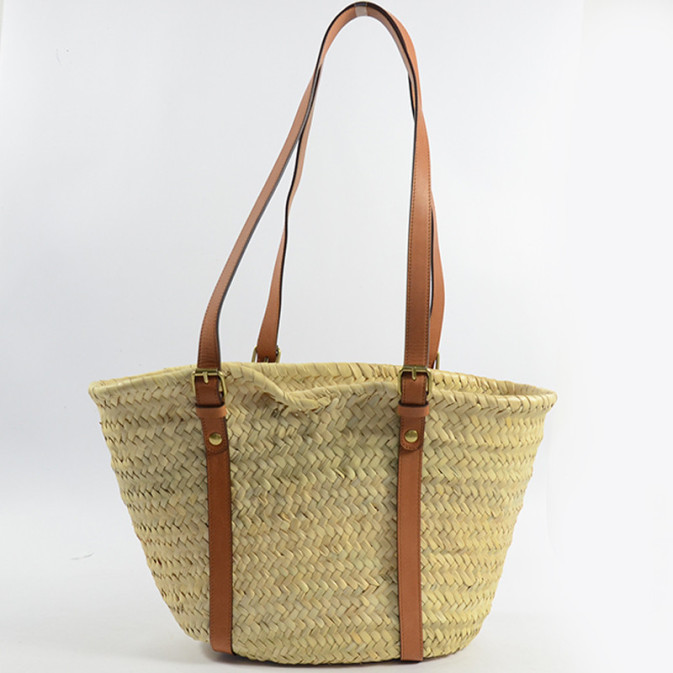 Cabàs En Paille Jute Marque Soeur - Couleur Orange, Neuf Sans étiquettes, Style Cabas Femme