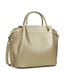 Lancaster Foulonne Double Large Handbag Louisa 470-19 Pale Gold