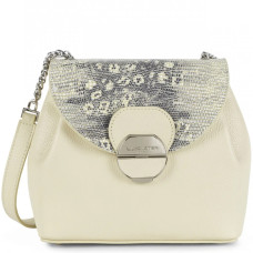 Lancaster Foulonne Pia Trotteur Bag 547-61 Beige Iguana