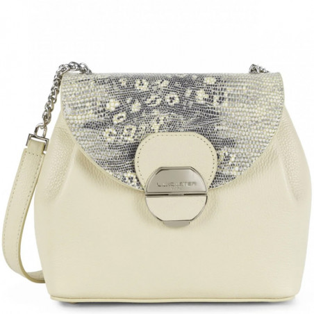Lancaster Foulonne Pia Trotteur Bag 547-61 Beige Iguana