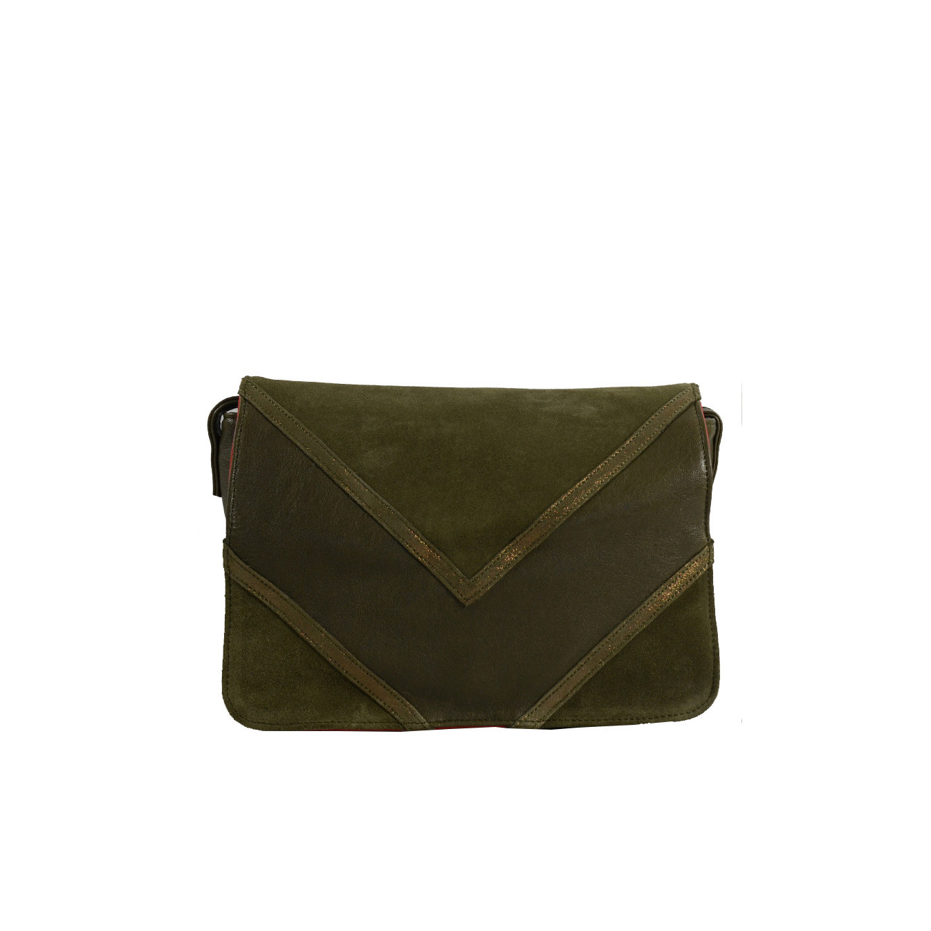 Farfouillette Sac Trotteur En Cuir 6885 Kaki