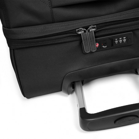 Eastpak Transit'r L Large Soft Wheeled Travel Bag Black