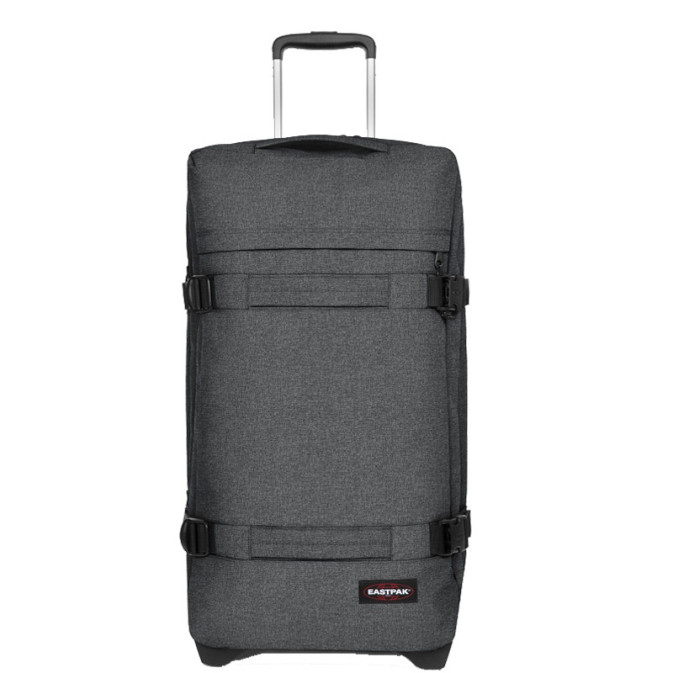 Eastpak Transit'r M Soft Wheeled Travel Bag 77h Black Denim