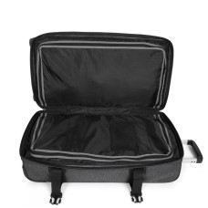 Eastpak Transit'r M Soft Wheeled Travel Bag 77h Black Denim