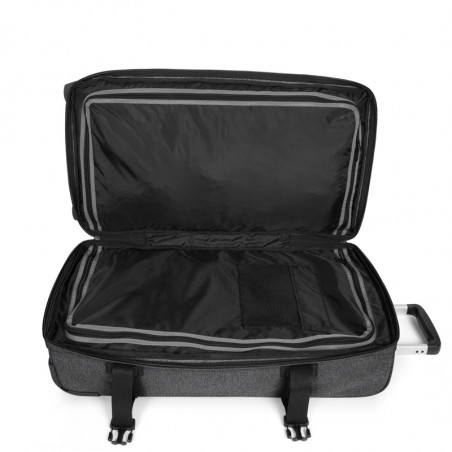 Eastpak Transit'r M Soft Wheeled Travel Bag 77h Black Denim