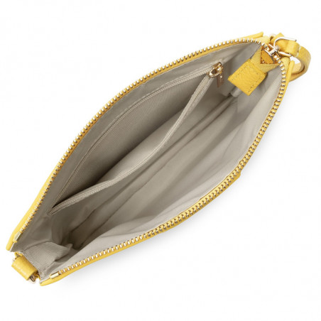 Lancaster Dune Clutch Bag 529-50 Yellow
