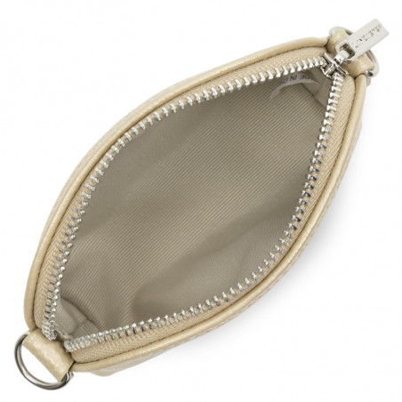 Lancaster Foulonne Double Coin Purse 170-28 Pale Gold