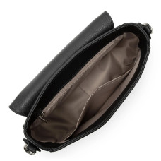 Lancaster Foulonne Pia Trotter Flap Bag 547-67 Black
