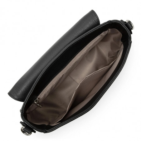 Lancaster Foulonne Pia Trotter Flap Bag 547-67 Black