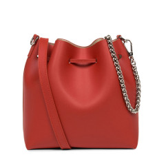 Lancaster Pure & Element City Small Bucket Bag Crossbody 423-38 Red...