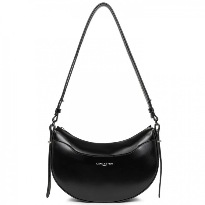 Lancaster Suave Ace Demi-Moon Bag 433-28 Black