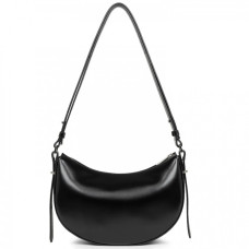 Lancaster Suave Ace Demi-Moon Bag 433-28 Black