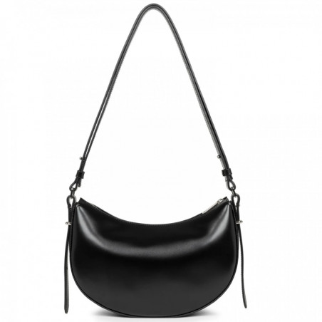 Lancaster Suave Ace Demi-Moon Bag 433-28 Black