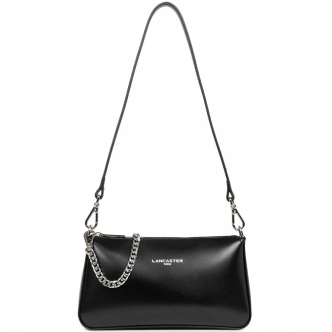 Lancaster Suave Even Crossbody Bag Trotteur 433-14 Black