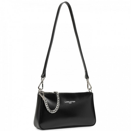 Lancaster Suave Even Crossbody Bag Trotteur 433-14 Black