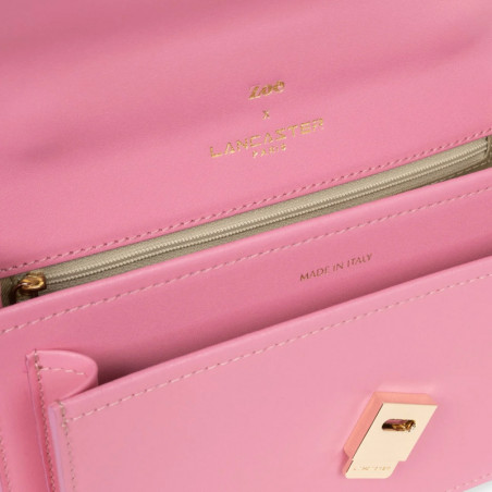 Lancaster Zoé x Lancaster Trotter Bag 480-010 Rose Adèle
