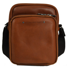 Ateliers Fourès Baroudeur Pouch Double Compartment F9403 Tawny