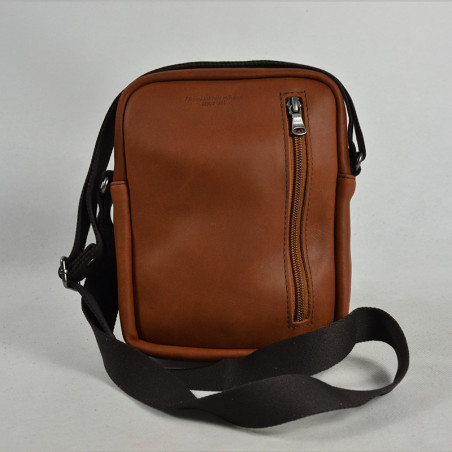 Ateliers Fourès Baroudeur Pouch Double Compartment F9403 Tawny