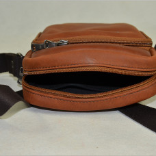 Ateliers Fourès Baroudeur Pouch Double Compartment F9403 Tawny