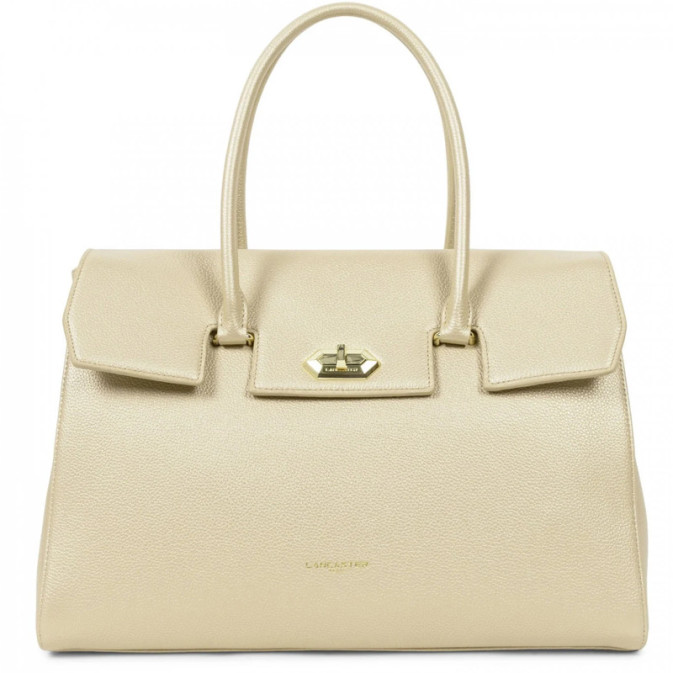 Lancaster Foulonne Milano Handbag Tote 547-57 Pale Gold