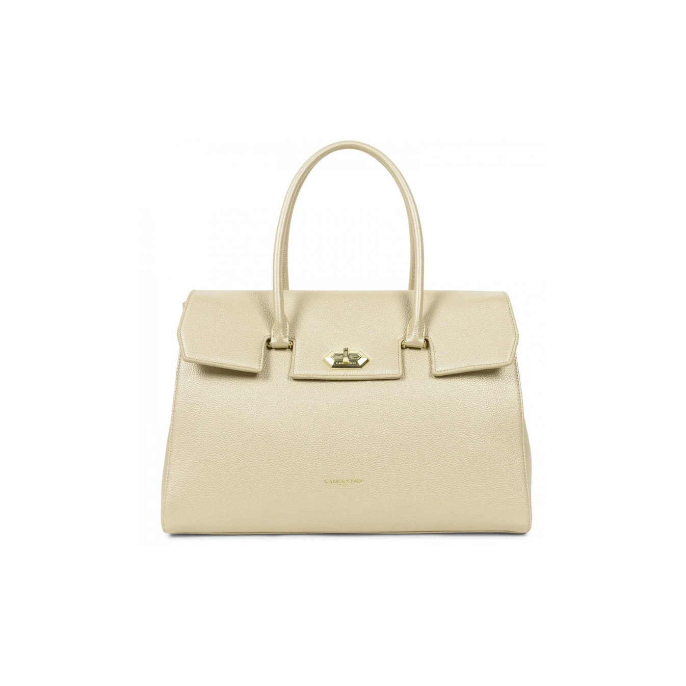 Lancaster Foulonne Milano Handbag Tote 547-57 Pale Gold