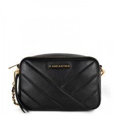 Lancaster Soft Quilted Crossbody Bag 530-22 Black