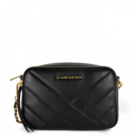 Lancaster Soft Quilted Crossbody Bag 530-22 Black