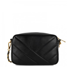 Lancaster Soft Quilted Crossbody Bag 530-22 Black